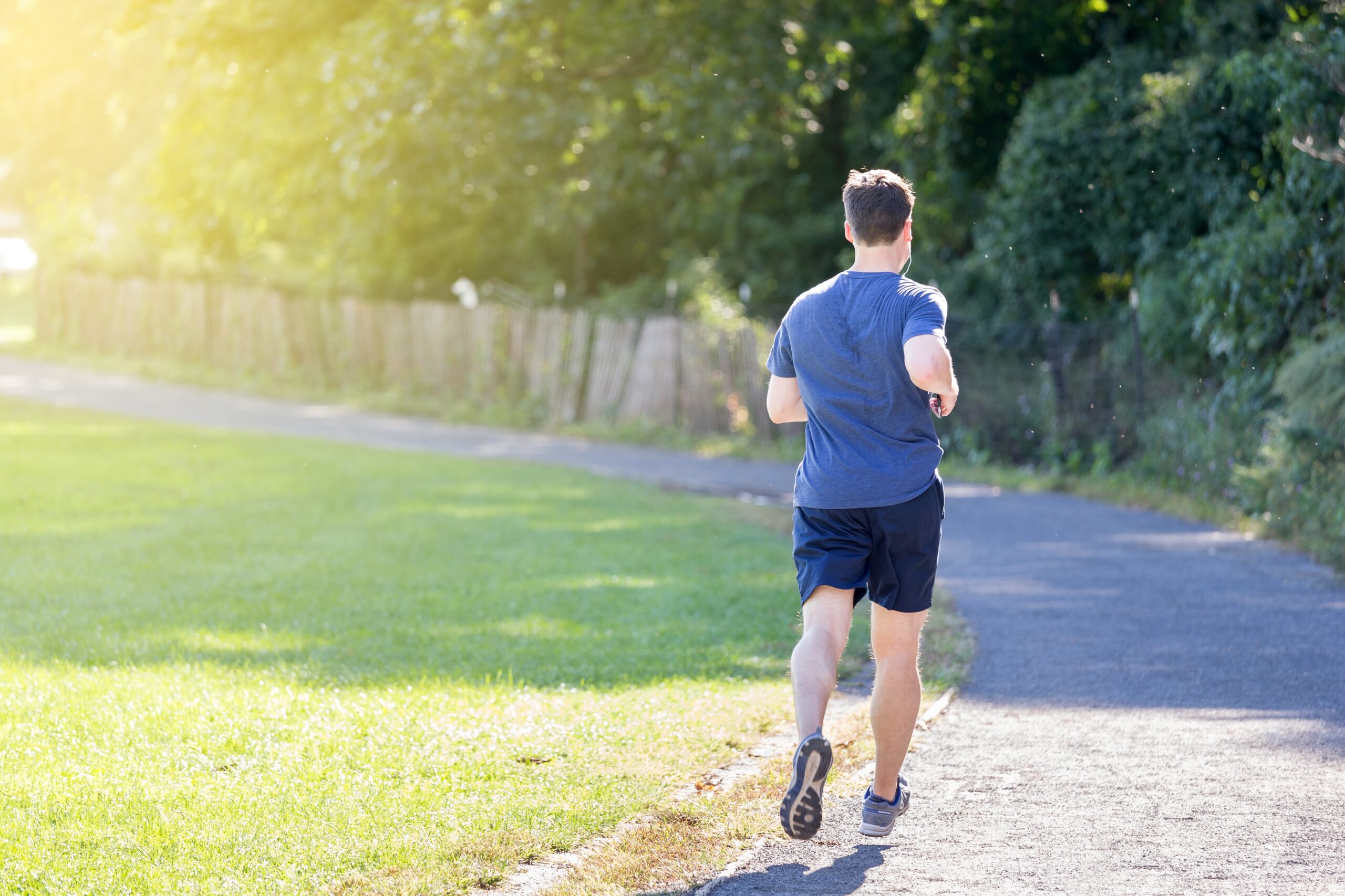 man running in the park morning routine active l 2022 11 14 05 05 18 utc